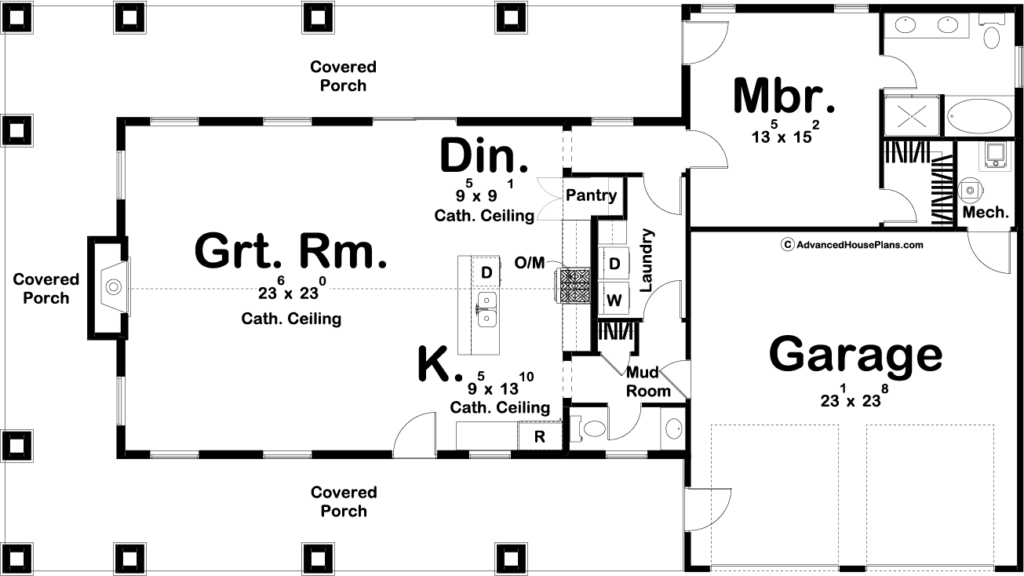 Barndominium floor plans