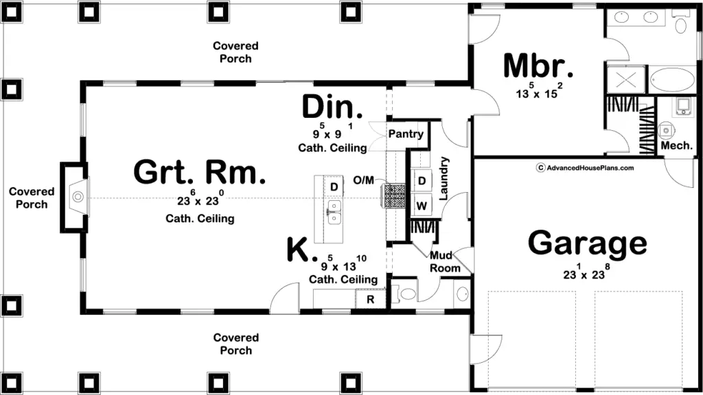 Barndominium floor plans