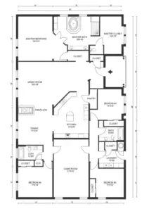 Texas barndominium floor plans-211