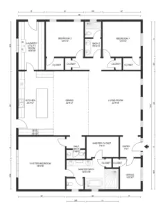 Texas barndominium floor plans-215