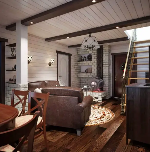 Barndominium barn loft