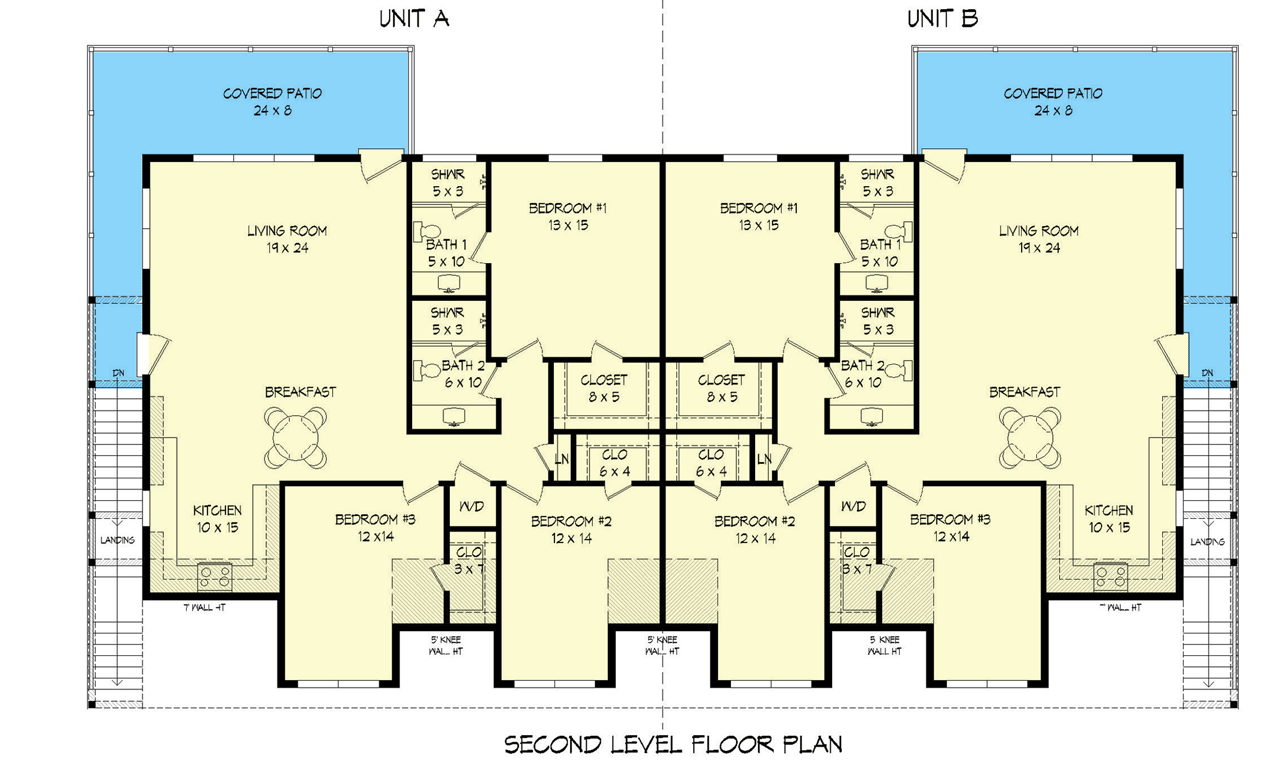 Barndominium duplex plans 258