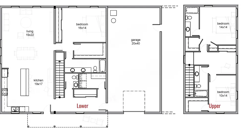 barndominium-duplex-Plan-260