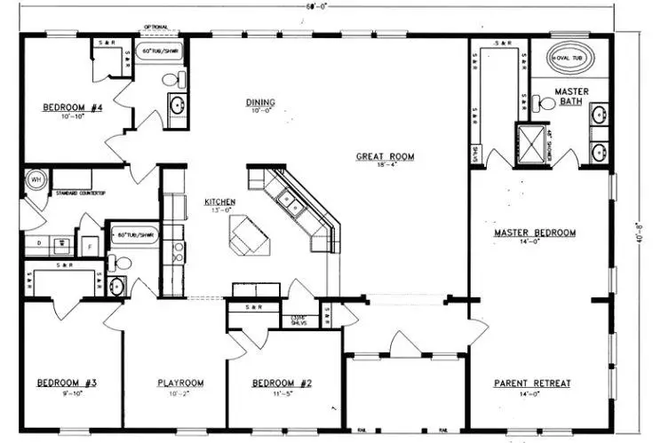 eBarndominium-floor-plan-1-40x60-2400-square-feet-5-bedrooms,-2-bathrooms