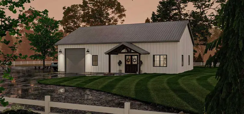 Structural, Exterior And Interior Cost Of A 2 Bedroom Barndominium